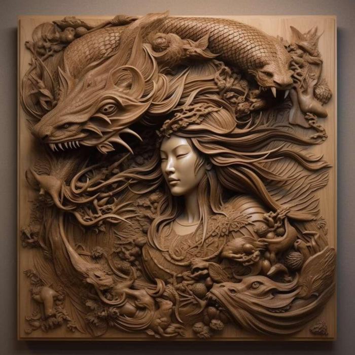 نموذج ثلاثي الأبعاد لآلة CNC 3D Art 